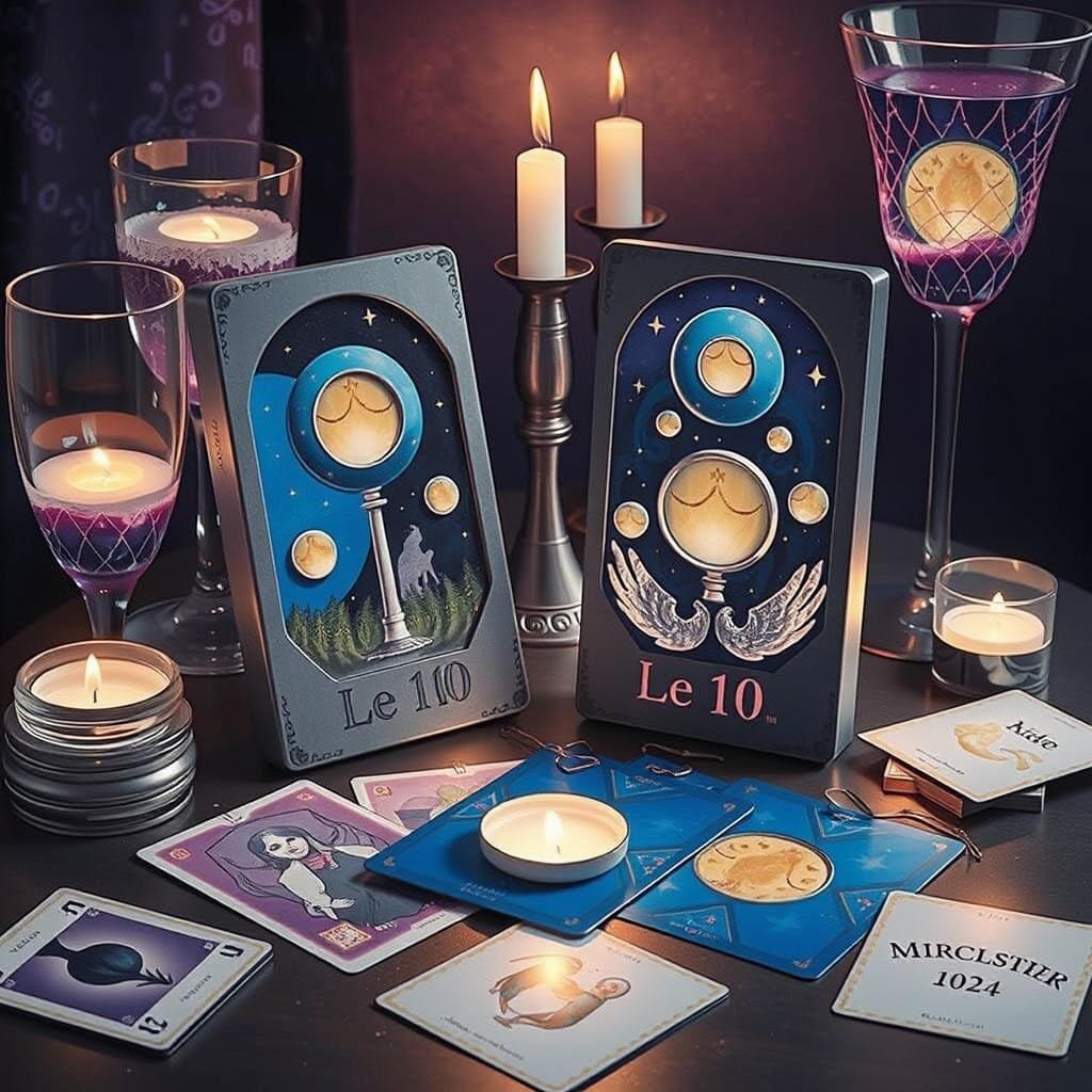 Tirage sentimental Tarot et Oracle 8 6